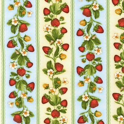 KISS THE COOK/ Fresh Strawberry. Robert Kauffman, Grecas de fresas.